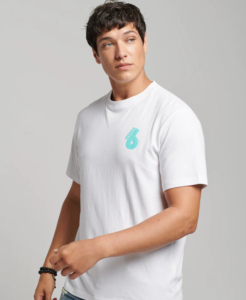 Superdry white clearance t shirt