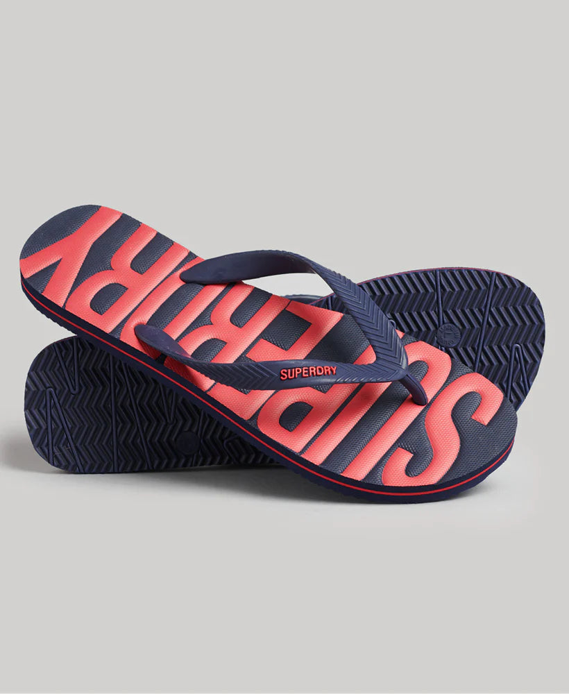 Superdry flip flops on sale men