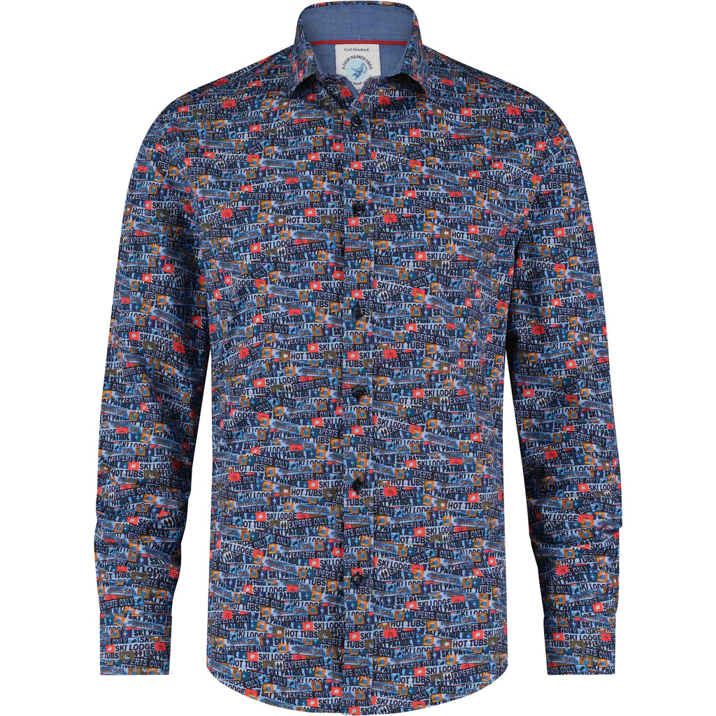 A Fish Named Fred Long Sleeve Shirt Slopesboard LIFE FOR MEN