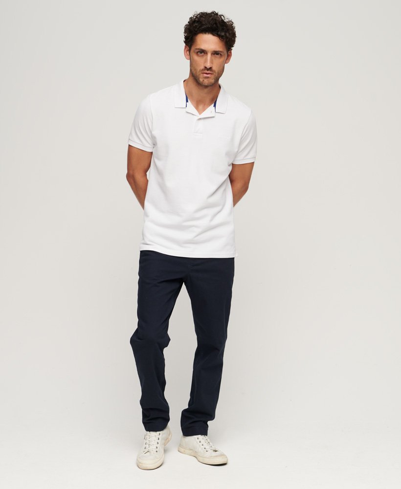 Superdry Classic FOR LIFE | White Shirt – Pique Polo Optic MEN