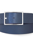 Robert Charles Reversible Leather Belt |  1720 Navy/Khaki