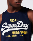 Superdry Vintage VL Vest | Blue