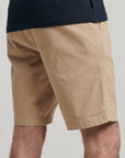 Superdry Vintage Officer Chino Shorts | Stone Wash