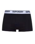 Superdry Trunk Multi Triple Pack | Black Mix