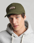 Superdry Vintage Graphic Trucker Cap | Olive