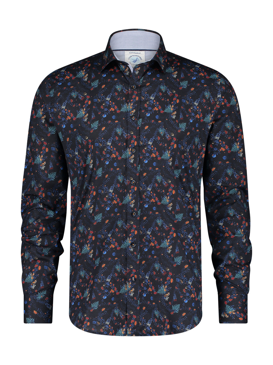 A Fish Named Fred Long Sleeve Shirt | Spot the Fox Navy