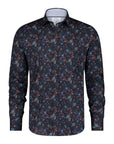 A Fish Named Fred Long Sleeve Shirt | Spot the Fox Navy