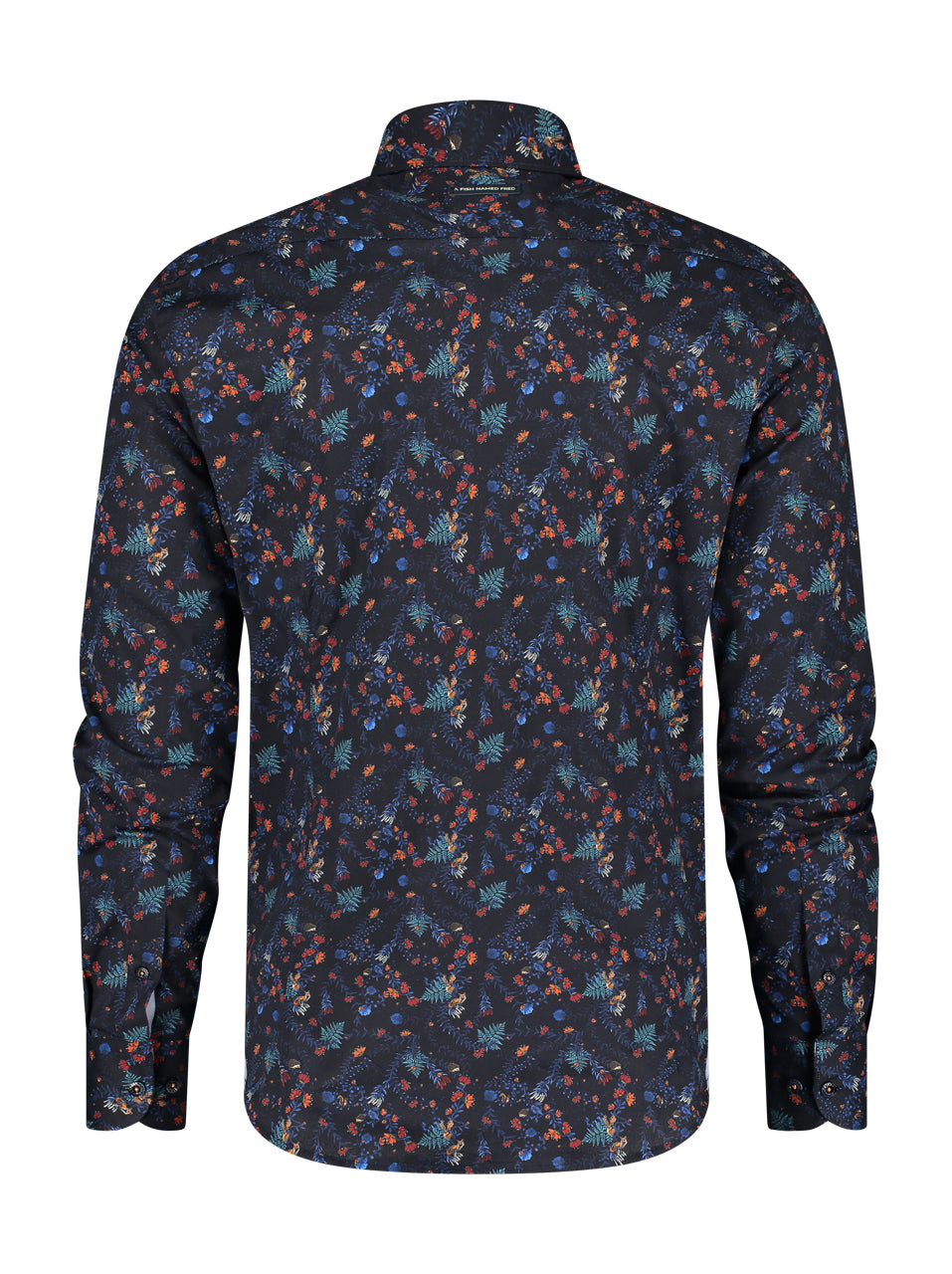 A Fish Named Fred Long Sleeve Shirt | Spot the Fox Navy