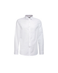 Fil Noir Milano Plain Shirt | White