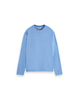 Scotch & Soda 3 Crosses Long Sleeve T-Shirt | Blue