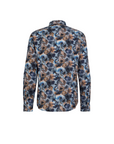 Fil Noir Nasturtiums Shirt | Blue Multi