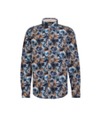 Fil Noir Nasturtiums Shirt | Blue Multi