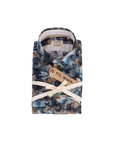 Fil Noir Nasturtiums Shirt | Blue Multi