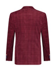 A Fish Named Fred Corduroy Blazer | Burgundy Check