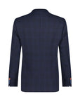 A Fish Named Fred Structure Blazer | Navy Forest Check