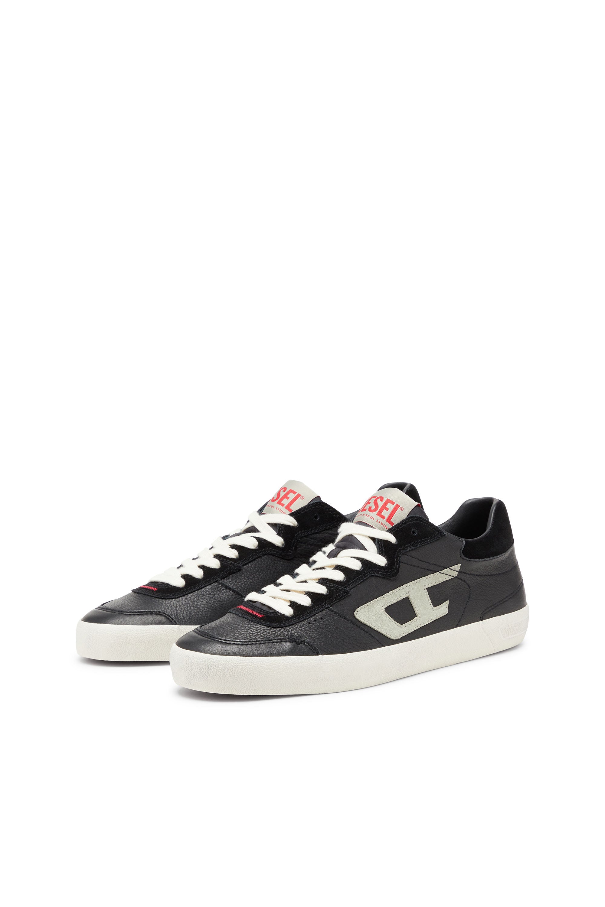 Diesel S-Leroji Low Top Sneaker | Black/White