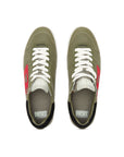 Diesel S-Leroji Low Top Sneaker | Olive/Red