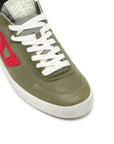 Diesel S-Leroji Low Top Sneaker | Olive/Red