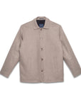 Guide London Teddy Casual Jacket | Oatmeal