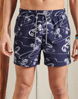 Superdry Printed Swim Shorts | Moon Navy