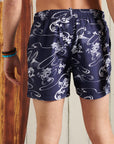 Superdry Printed Swim Shorts | Moon Navy