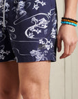 Superdry Printed Swim Shorts | Moon Navy