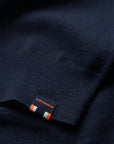 Superdry Cotton Cashmere Jumper | Carbon Navy Marle