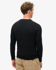 Superdry Cotton Cashmere Jumper | Black