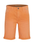 Blend Stretch Drill Shorts | Orange