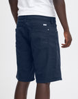 Blend Stretch Drill Shorts | Blue