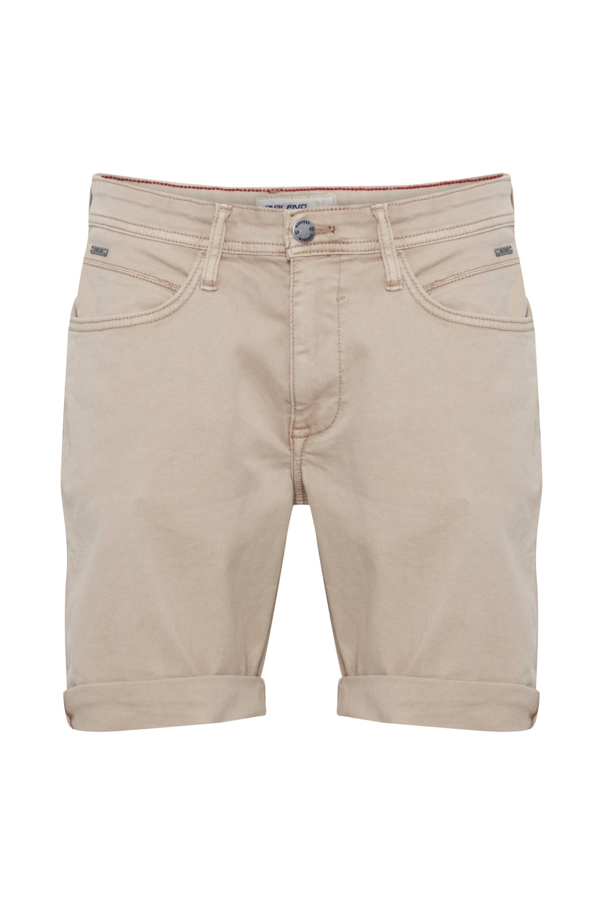 Blend Stretch Drill Shorts | Beige