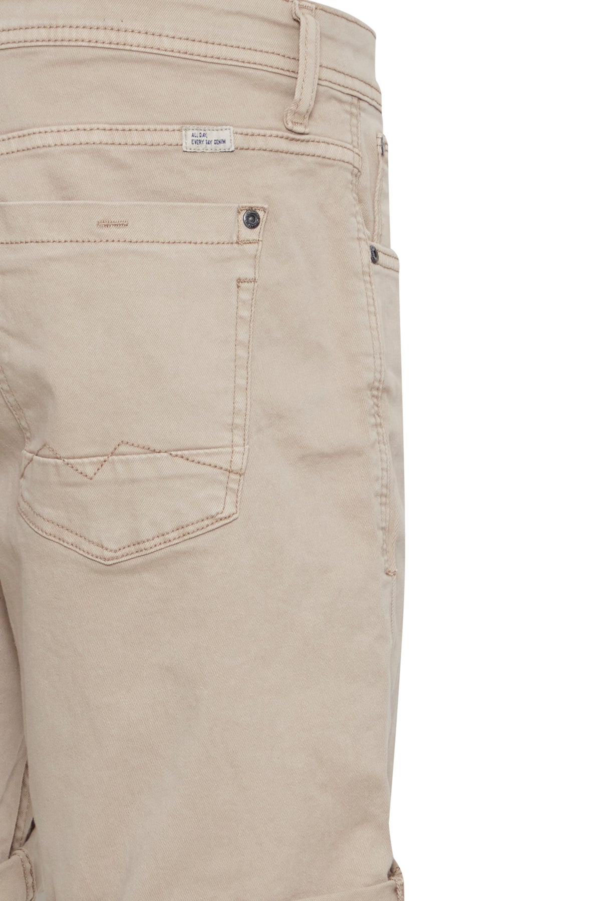 Blend Stretch Drill Shorts | Beige