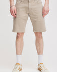 Blend Stretch Drill Shorts | Beige