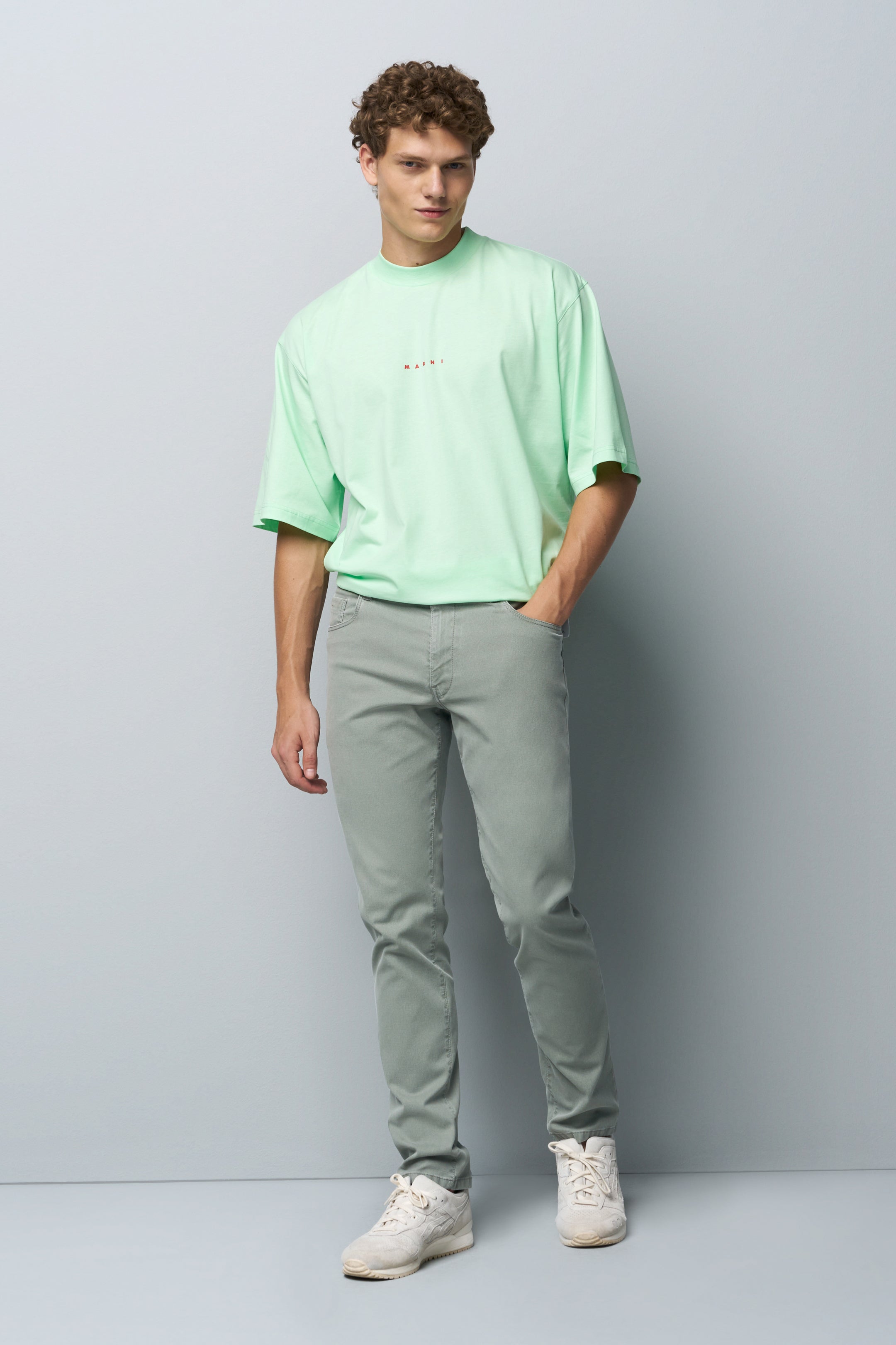 Meyer Slim Chino | Olive 24