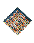 Monti Castello Silk Pocket Square | Silk Brushstrokes