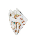 Monti Castello Silk Pocket Square | Pin Up Girls