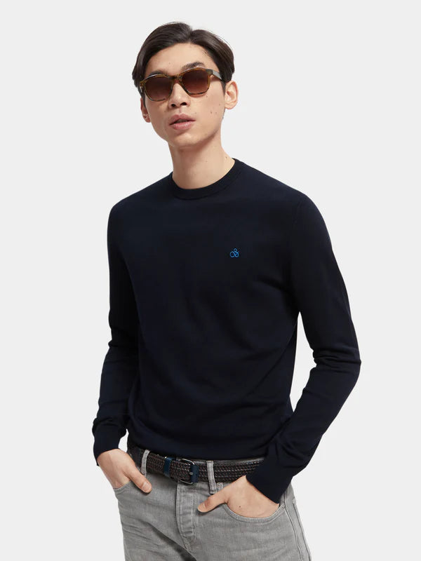 Scotch &amp; Soda Essential Crew Neck | Night