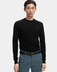 Scotch & Soda Essential Crew Neck | Black