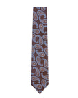 Parisian 1919 Silk Tie | Tan Paisley