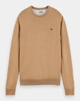 Scotch & Soda Essential Crew Neck | Camel Melange