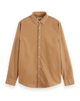 Scotch & Soda Fine Corduroy Shirt | Desert Sand