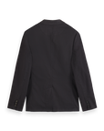 Scotch & Soda Unconstructed Garment Washed Blazer | Washed Black