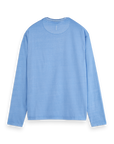 Scotch & Soda 3 Crosses Long Sleeve T-Shirt | Blue