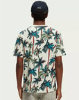 Scotch & Soda Palm Tree T-Shirt | Ecru