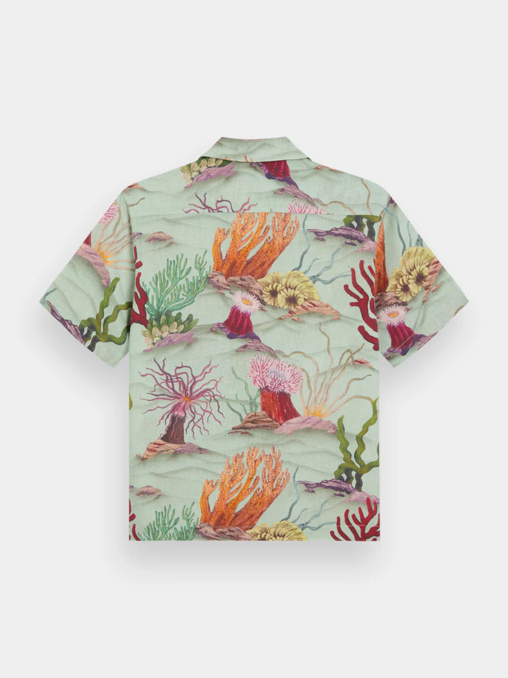 Scotch &amp; Soda Short Sleeve Shirt | Coral Reef