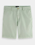 Scotch & Soda Stuart Twill Short | Seafoam