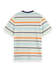 Scotch & Soda Towelling Stripe T-Shirt | Multi Stripe