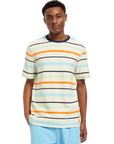 Scotch & Soda Towelling Stripe T-Shirt | Multi Stripe