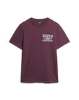 Superdry Athletic College Graphic T-Shirt | Fig Purple