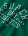 Superdry Athletic College Graphic T-Shirt | Forest Green